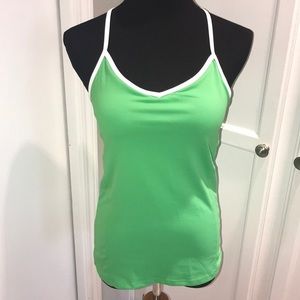 Champion green sports tank top
